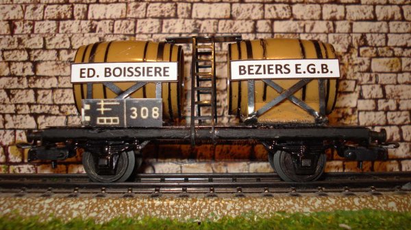 Voici mes premiers wagons bi-foudres; avanons donc dans cette nouvelle aventure