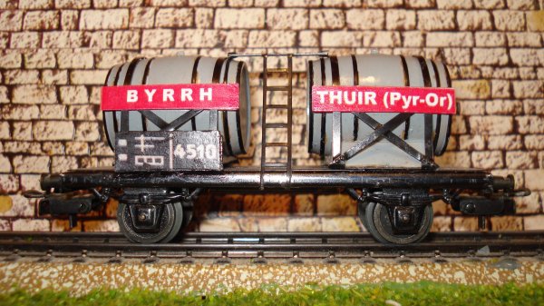 Voici mes premiers wagons bi-foudres; avanons donc dans cette nouvelle aventure