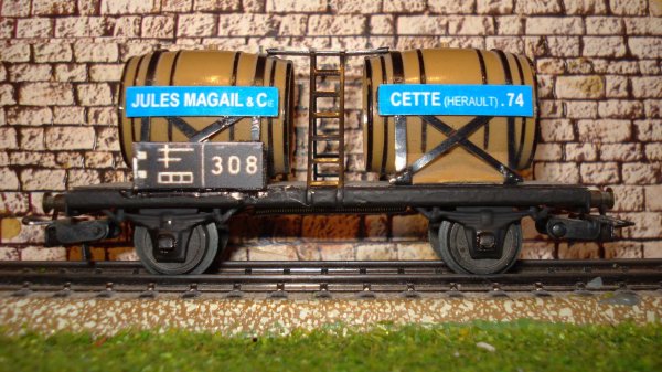 Voici mes premiers wagons bi-foudres; avanons donc dans cette nouvelle aventure