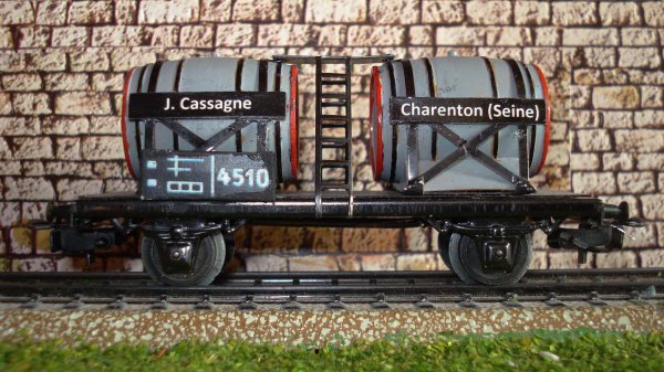 Voici mes premiers wagons bi-foudres; avanons donc dans cette nouvelle aventure
