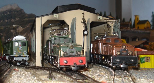 Authentiques "Ambiances Gothard" avec les Ce 6/8 III 3015 de Mrklin / Authentische Gotthard-Stimmungen mit den Mrklin-Ce 6/8 III 3015
