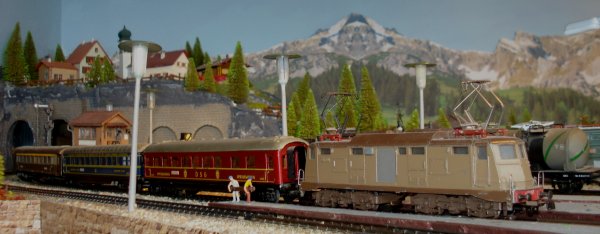 Autres locomotives lectriques europennes en tte de l'express international