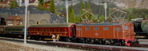 Autres locomotives lectriques europennes en tte de l'express international