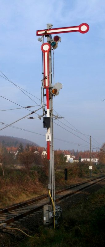 Encore quelques bouleversantes ambiances ferroviaires helvtico-germaniques au niveau des signaux mcaniques !