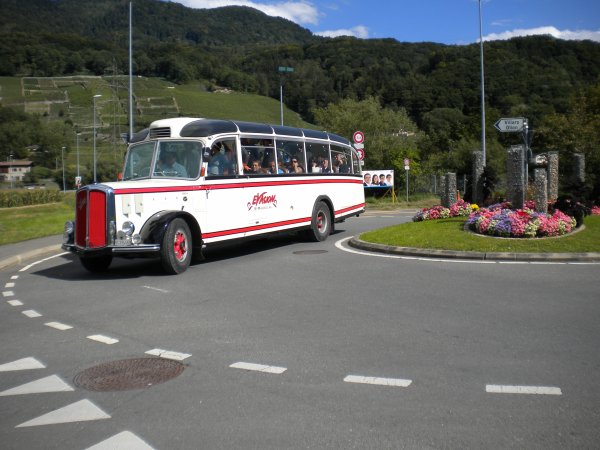 Les cars suisses