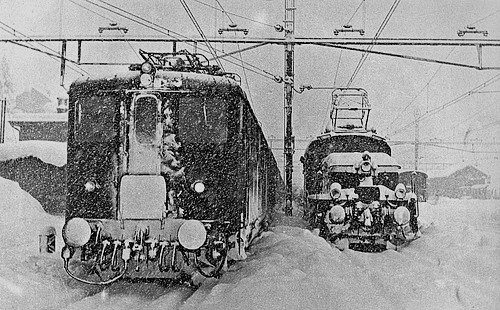Locomotives Ae 4/6 dans leur vie quotidienne (troisime partie)