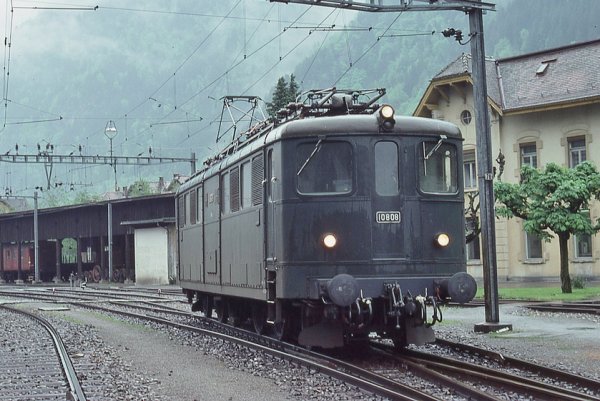 Locomotives Ae 4/6 dans leur vie quotidienne et locomotive BUCO 314 (quatrime partie)