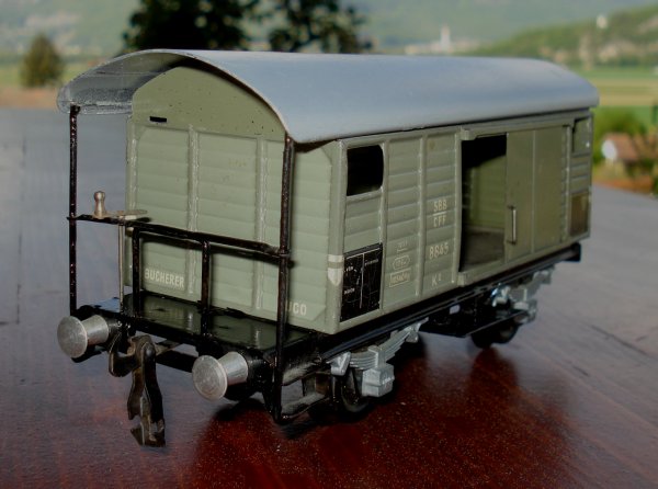 Acquisition et amlioration de nouveaux wagons de marchandises BUCO "Tin-Plate" 0  deux essieux (premire partie)