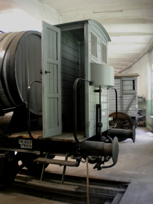 Authentiques vigies de garde-freins CFF pour wagons de marchandises "Tin-Plate"  deux essieux et  l'chelle 0