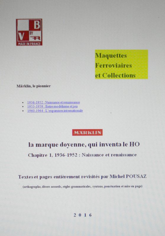Deux publications ferroviaires (en langue franaise) absolument uniques en leur genre et liquidation de revues ferroviaires helvtico-europennes