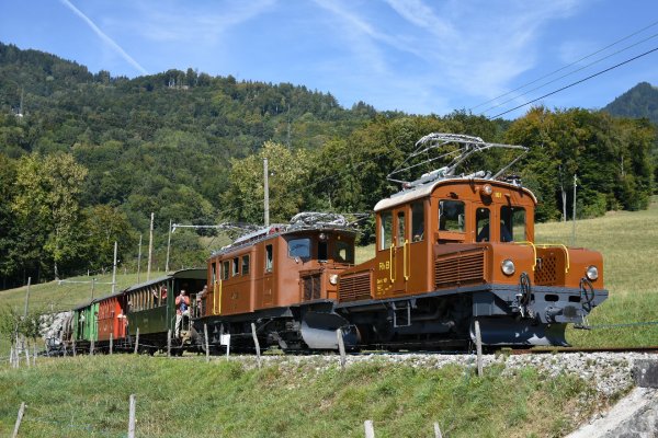 Le Jubil des Cinquante ans du Chemin de fer-Muse Blonay – Chamby (premire partie)
