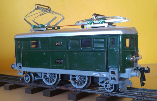 Comparaison entre les diffrentes locomotives  Tin-Plate  0 de construction suisse :