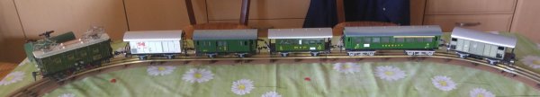 Locomotive "Tin-Plate 0" MAERKLIN RS 66/12920: les premiers essais en ligne