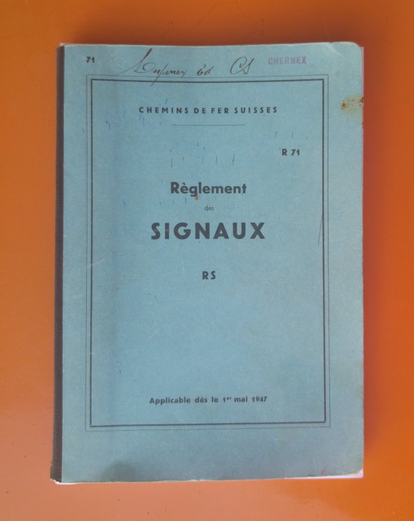 Documents essentiels pour l’exploitation d’un rseau “Tin-Plate 0” de style suisse