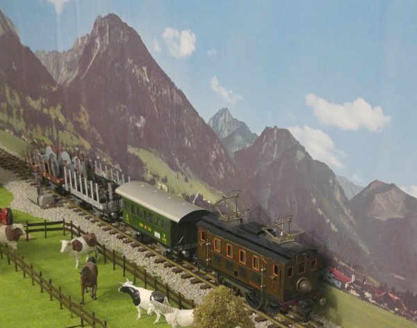 Reconstitution d’un train de 1920