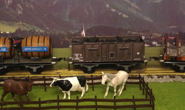 Ralisation d'un wagon tombereau SNCF