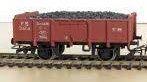 Construction de trois trs anciens wagons tombereaux, soit: CFF du type L5, DRG/DB du type “Schwerin” et FS du type “Ltm”