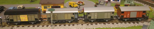 Ultimes amliorations sur mes wagons couverts BUCO