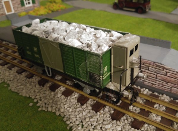 Amliorations minimales  apporter sur les voitures voyageurs, fourgons  et wagons de marchandises CFF  deux essieux du type Tinplate 0 BUCO