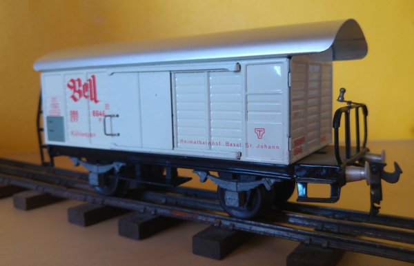 Amliorations minimales  apporter sur les voitures voyageurs, fourgons  et wagons de marchandises CFF  deux essieux du type Tinplate 0 BUCO