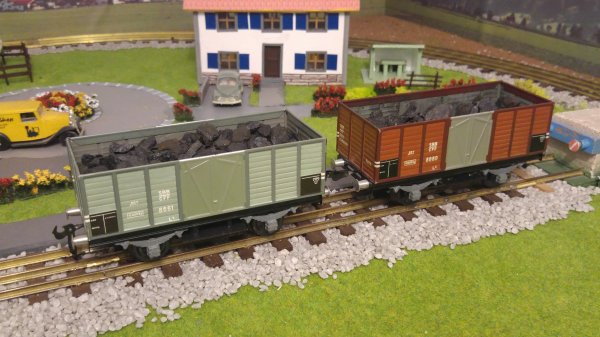 Amliorations minimales  apporter sur les voitures voyageurs, fourgons  et wagons de marchandises CFF  deux essieux du type Tinplate 0 BUCO