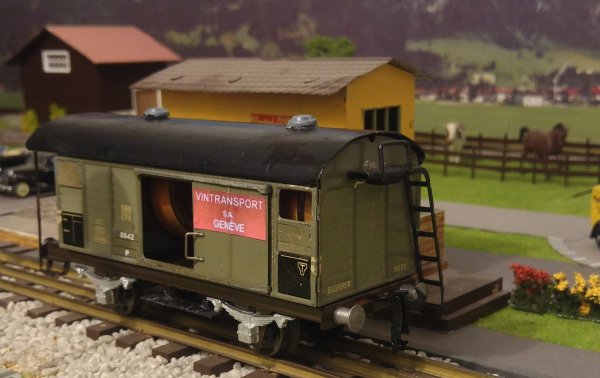 Les ultimes wagons de marchandises de mon rseau “Tin-Plate 0” (deuxime partie)