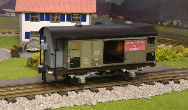 Les ultimes wagons de marchandises de mon rseau “Tin-Plate 0” (deuxime partie)