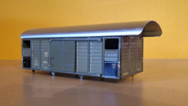 Les ultimes wagons de marchandises de mon rseau “Tin-Plate 0” (deuxime partie)