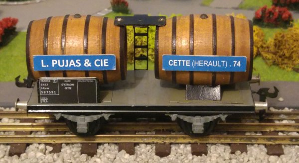 Construction d’un wagon mono-foudre SNCF “Tinplate 0” pour un ami ferrovipathe